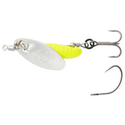 Lingurita Rotativa Savage Gear Spinner Grub, Sinking, Silver Yellow, Nr.0, 2.2g
