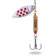 Lingurita Rotativa Zebco 6g Trophy Z-river No. 1 Silver/red Dots Sinking