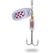 Lingurita Rotativa Zebco Trophy Z-swirl Silver/red Dots, Nr.4, 10g, Sinking