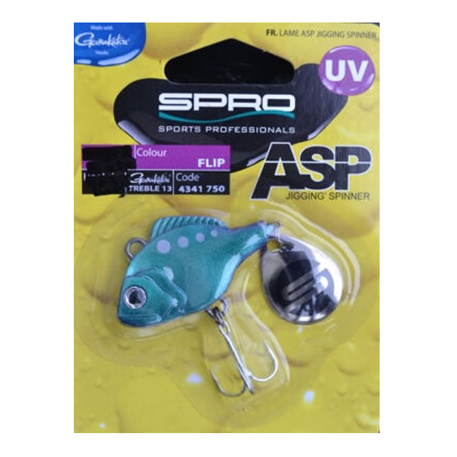 Lingurita Spro ASP Spinner UV, Flip, 14g