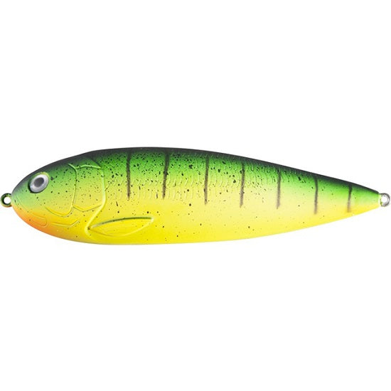 Lingurita oscilanta Dragon Vario Spoon 9cm 25g Mate Green Tiger