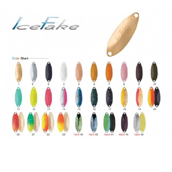 Lingurita oscilanta Valkein Ice Fake 1.6g 09