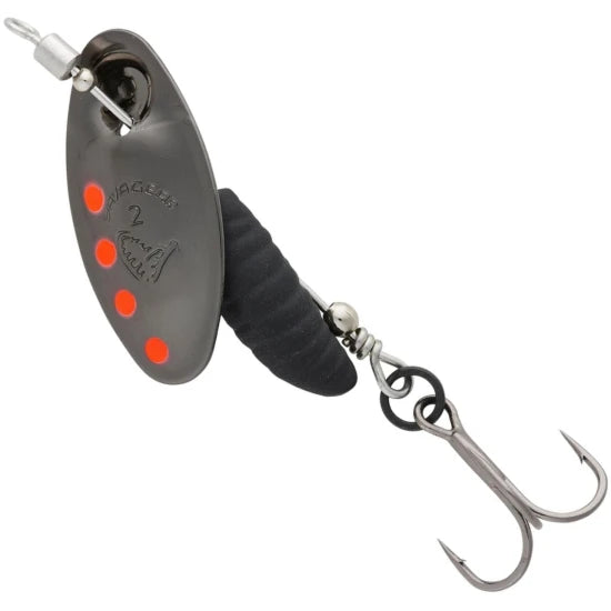 Lingurtia Rotativa Savage Gear Grub Spinners, Black Red Black, Nr.2, 5.8g, 1buc/pac