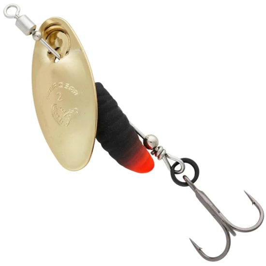 Lingurtia Rotativa Savage Gear Grub Spinners, Gold Black, Nr.0, 2.2g, 1buc/pac