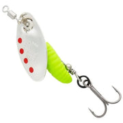 Lingurtia Rotativa Savage Gear Grub Spinners, Silver Red Lime, Nr.1, 3.8g, 1buc/pac