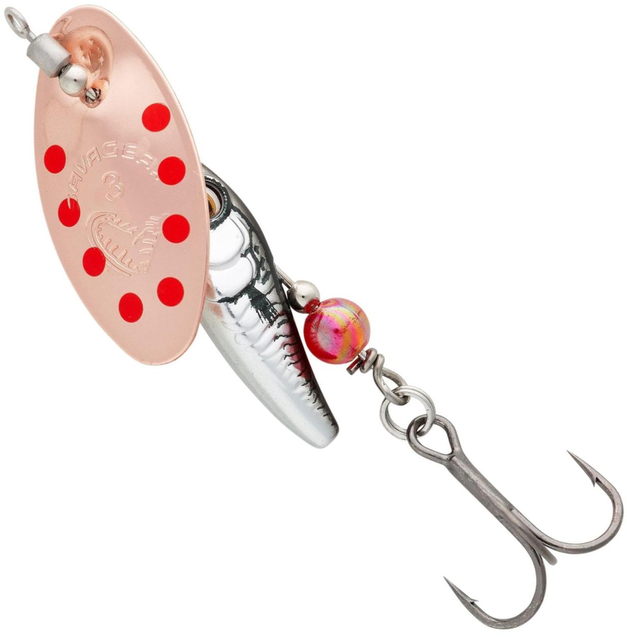 Lingurtia Rotativa SAVAGE GEAR Sticklebait Spinner 3, Cooper Red, 9.1g, 1buc/pac