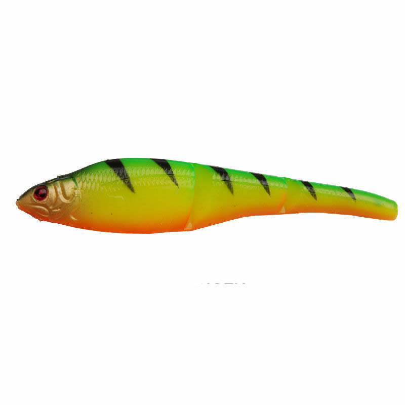MAGIC SWIMER SOFT SEBILE 105mm 10 gr (4 Buc/Pac)-SP31 - FIRE TIGER