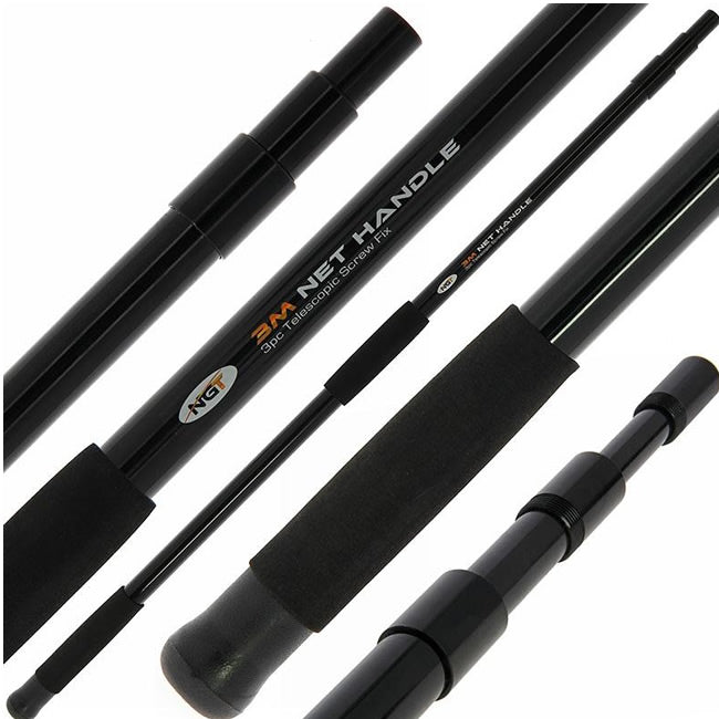 MANER MINCIOG TELESCOPIC NGT SCREW FIX NET HANDLE 3 M  3 TRONSOANE