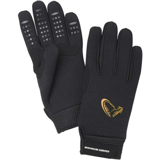 Manusi Savage Gear Neopren Stretch Black Mar.l