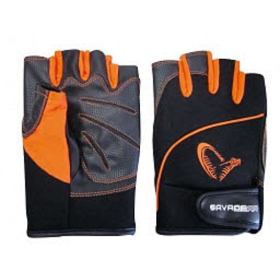 MANUSI SAVAGE GEAR PRO TEC CU DEGETE TAIATE MARIME L