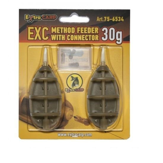 METHOD FEEDER EXTRA CARP 50 G CU CONECTORI 2 BUC SET