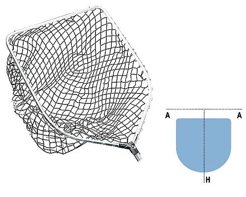 MINCIOG SPINNING CAUCIUCAT JAXON 55x65CM 2.4M