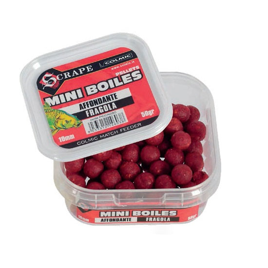 MINI BOILIES COLMIC SINKING  STRAWBERRY 10mm 50gr
