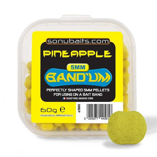 MINI PELETE SONUBAITS MINI BANDUM 5MM 60G Pineapple