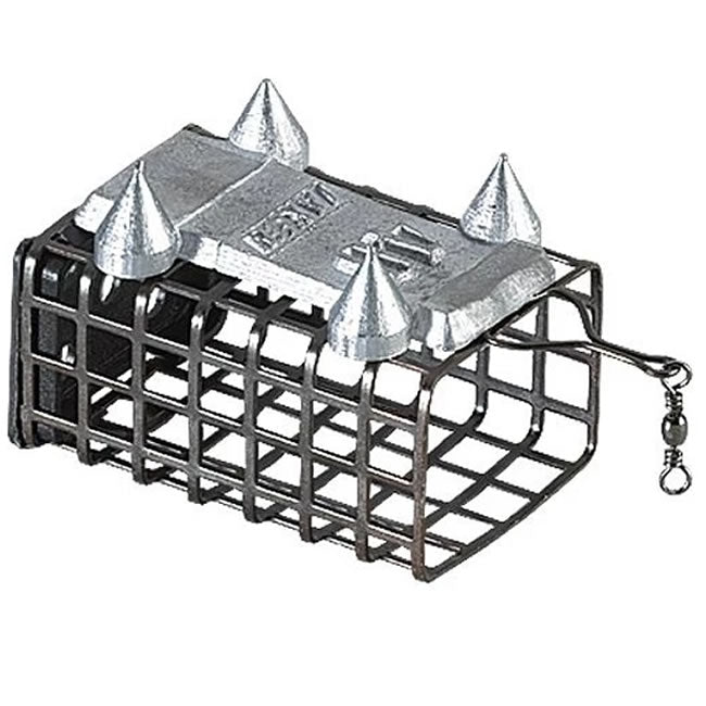 MOMITOR FEEDER  JAXON PATRAT CU SPIN 80GR 25X32X56mm  10buc/set