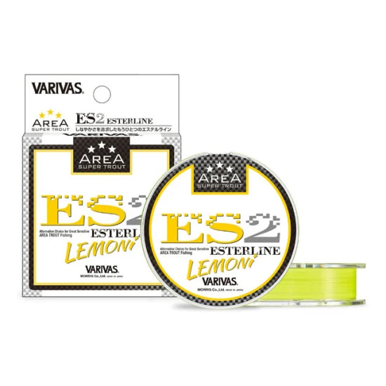 Monofilament Varivas   Super Trout Area Es2 Ester Lemoni 80m 0.105m 2.3lb