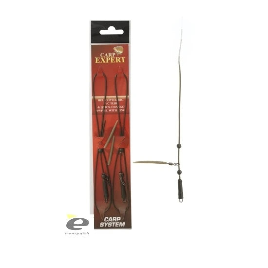 Montura Carp Expert Pvc-helicopter 35cm 2buc/plic