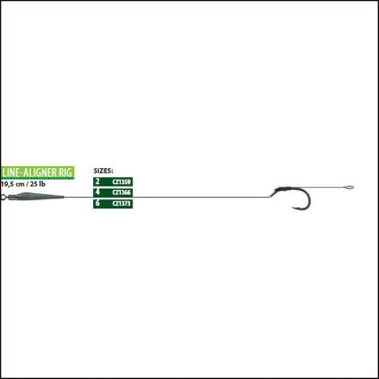 MONTURA CARP ZOOM LINE-ALIGNER NR 6 19.5CM 25LB