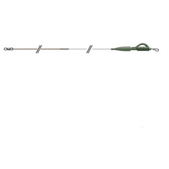 MONTURA CORMORAN LEAD CORE FLUORO COMBI MARO 60CM