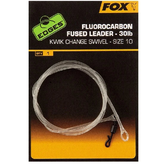 Montura Fox Fluorocarbon Fused Leaders Nr.10 75cm