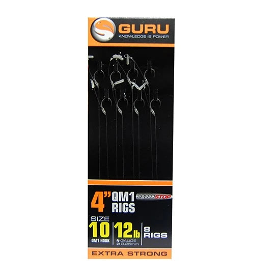 Montura Guru Speedstop Qm1 Carlig Nr.16, 017mm, 10cm, 8buc/pac