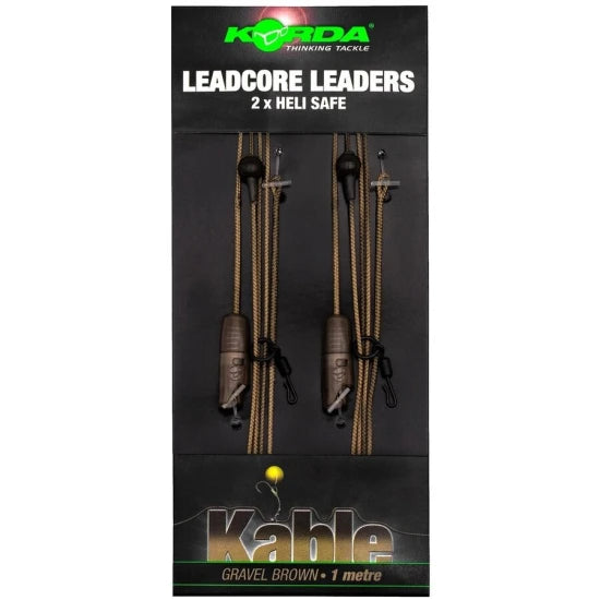 Montura Korda Leadcore Heli Safe Weed 2buc/plic