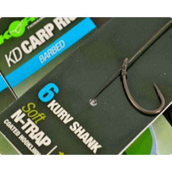 MONTURA KORDA N-TRAP KD RIG CURVE SHANK NR 6 30LB