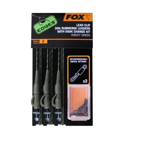 MONTURA LEADCORE FOX CU PLUMB PIERDUT 3BUC