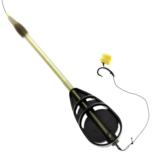 Montura Method Feeder Pro Fl Distance Cu Tija Cu Spin 7mm 60g Carlig Nr 8