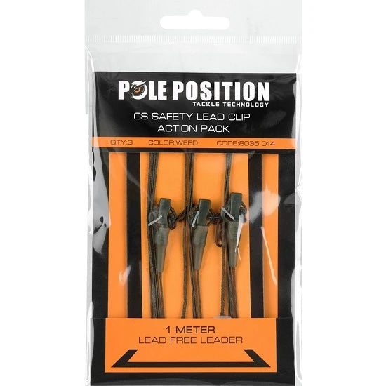 Montura Pole Position Safety Leadclip Pentru Plumb Pierdut Weed 3buc/plic