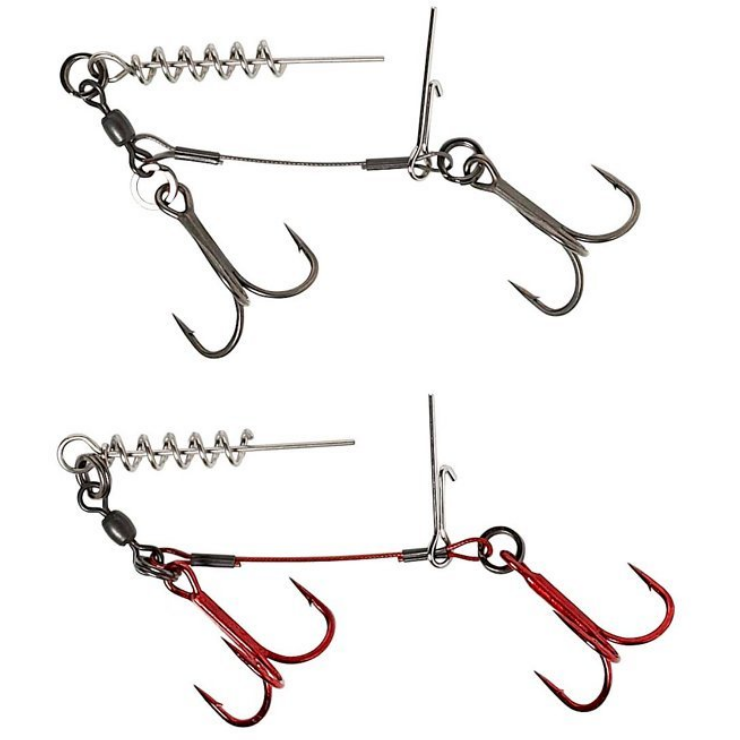 MONTURA SAVAGE GEAR CARBON CORKSCREW 2 ANCORE NR.1/0 2BUC/PLIC