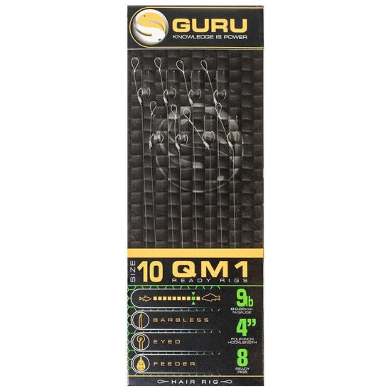 Monturi Guru Standard Hair Qm1 Rigs 10cm Nr.14 0.17mm 8buc/plic