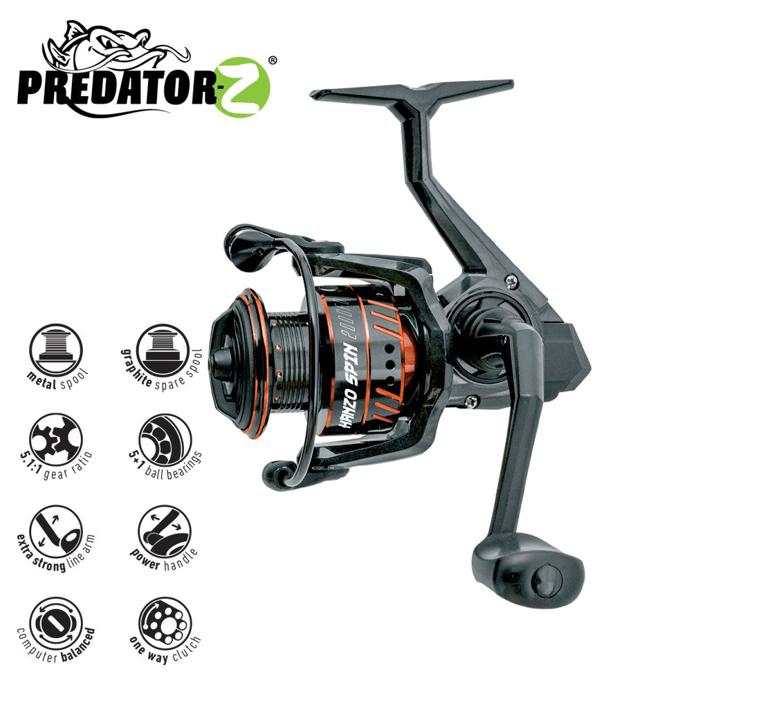 MULINETA CARP ZOOM PREDATOR-Z HANZO SPIN 3000FD 6 rulmenti