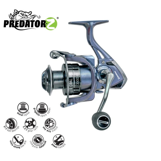 Mulineta Carp Zoom Predator-z Opal Spin 2000fd 6 Rulmenti