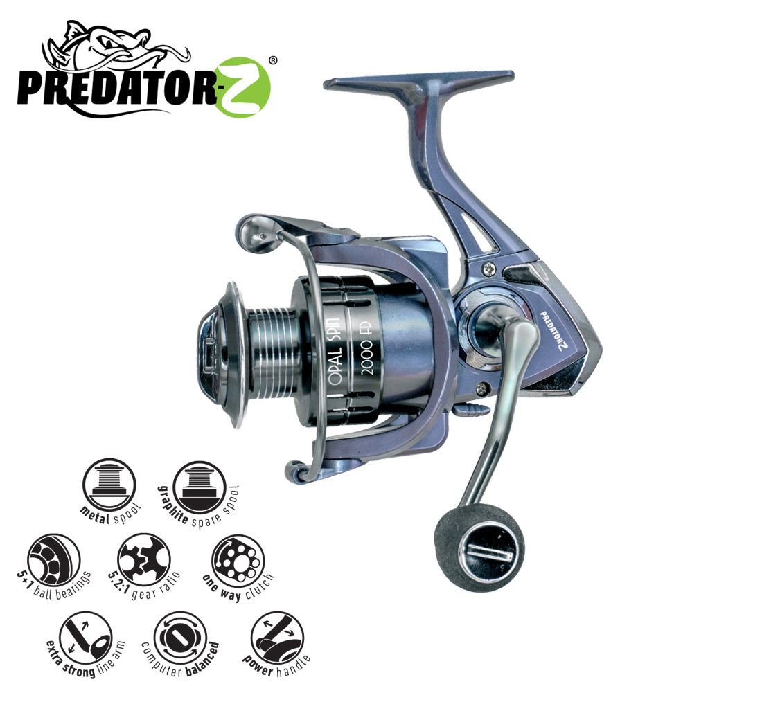 MULINETA CARP ZOOM PREDATOR-Z OPAL SPIN 3000FD 6 rulmenti