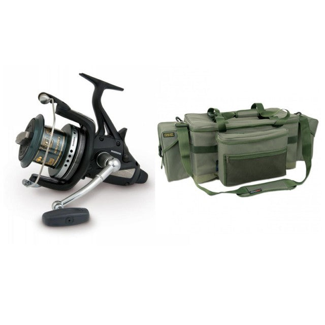MULINETA SHIMANO BIG BAITRUNNER XT-A LC x 4 + DELUXE CARRYALL