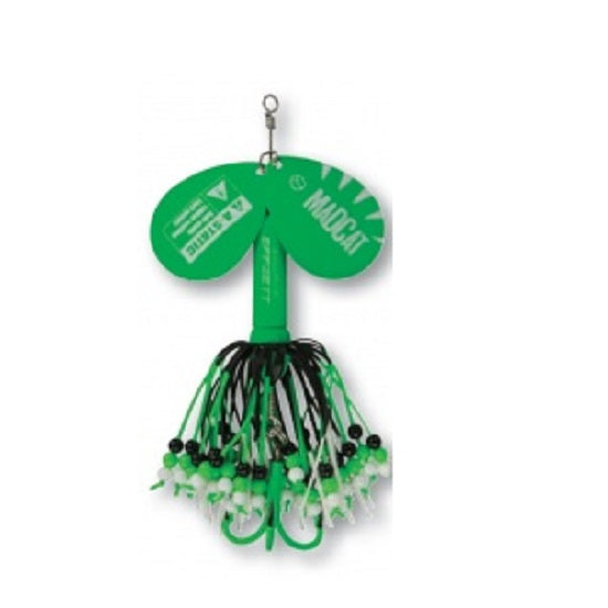 Madcat DAM A Static Rattlin Teaser Spinners 75 g Green