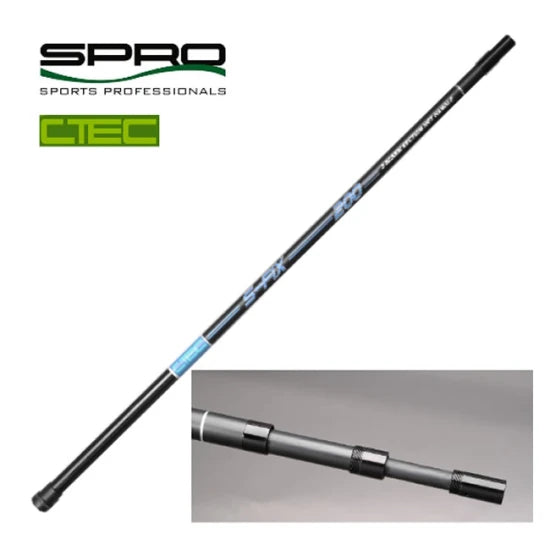 Maner Minciog Telescopic Spro C-tec S-fix Handle, 2.00m
