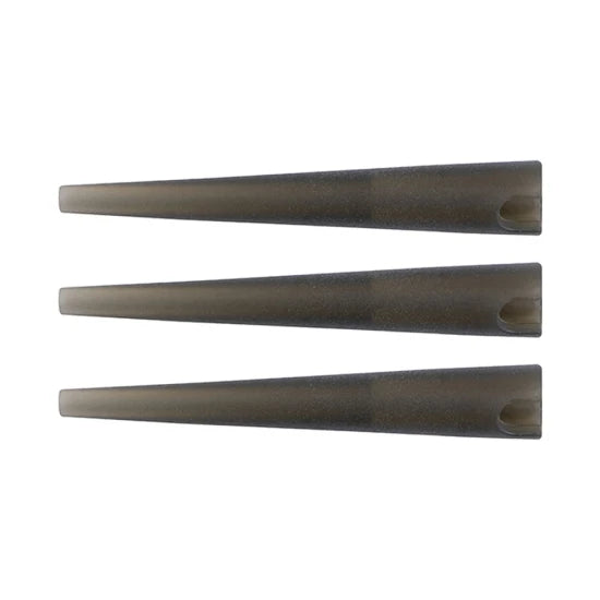 Manson Fox Edges Naturals Lead Clip Tail Rubbers, 10buc/set