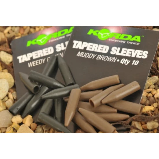 Manson Protectie Agrafa / Vartej Korda Tapered Silicon Sleeves, 10buc/plic, Weedy Green