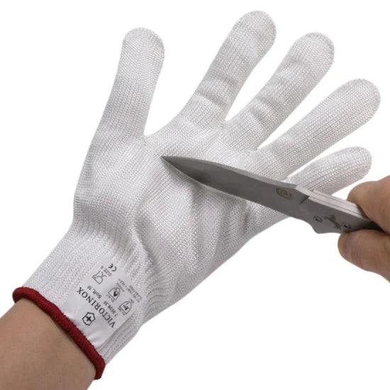 Manusa Protectie Victorinox, Soft Cut, Brinix, Marime M, Alba