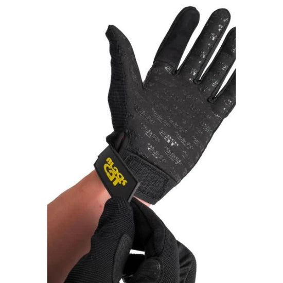 Manusi Black Cat Cat Gripper Gloves, Marime M