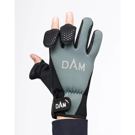 Manusi Dam Neoprene Fighter Glove L, Black Gray