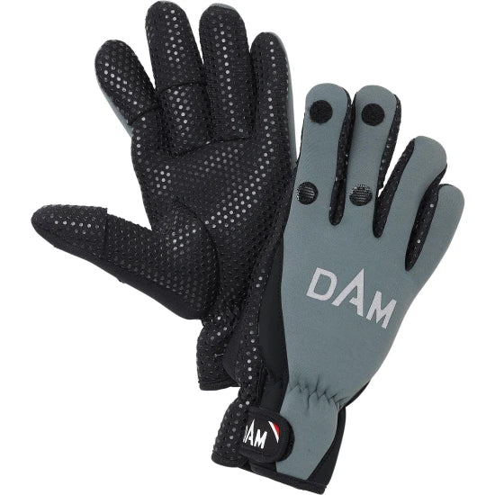 Manusi Dam Neoprene Fighter Glove M, Black Gray