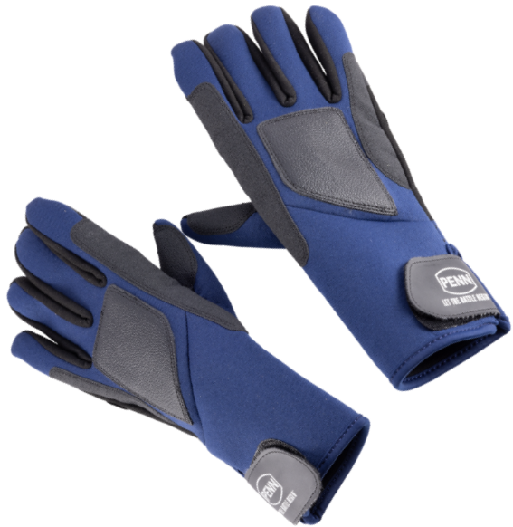 Manusi PENN Leader Gloves, Blue-Black, Marime L