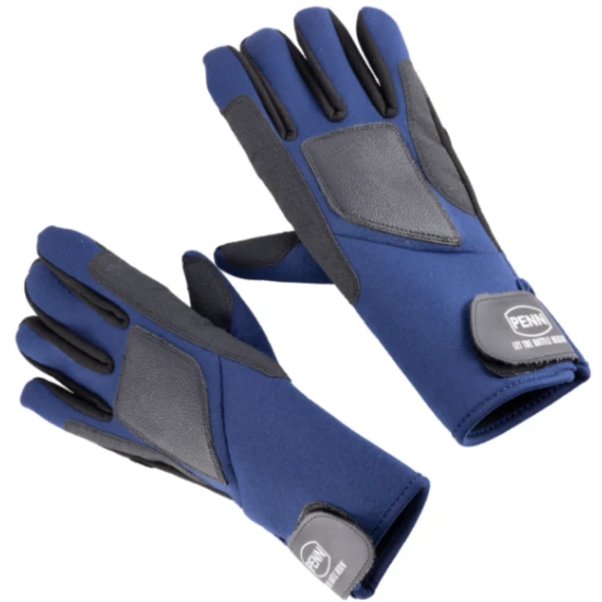 Manusi Penn Leader Gloves, Blue-black, Marime L