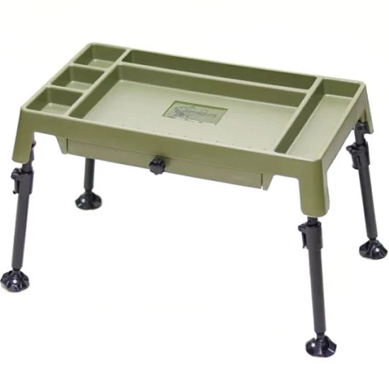 Masa Cu Tavita Pentru Monturi Crap Fl Bivvy Table Olive Green