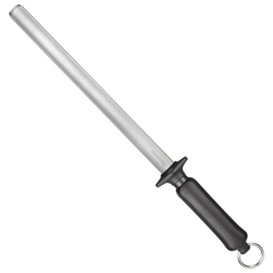 Masat Diamantat Victorinox Coated Sharpening Steel, 26cm, Negru