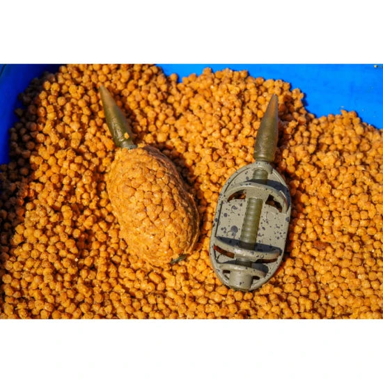 Method Feeder Ics Inline Preston Dura Flat Heavy, Large 75g