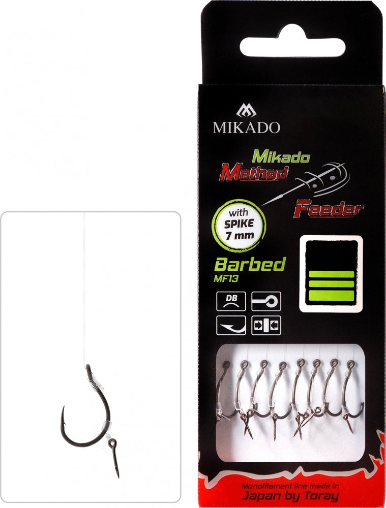Method Feeder Rig - Ac Momeala - Carlig Nr.8 - Fir 0.25Mm-10Cm - 8Buc-Hmfb13I